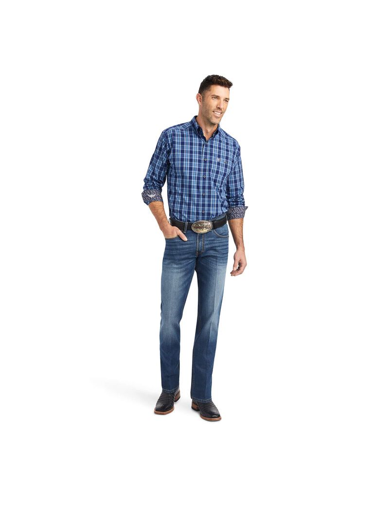 Chemises De Costume Ariat Relentless Timeless Stretch Classiche Fit Multicolore Homme | DHZ-61898613