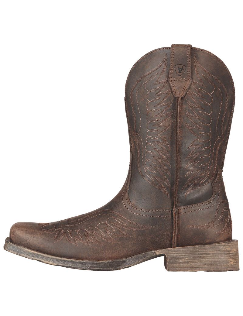 Bottes Western Ariat Rambler Phoenix Marron Homme | WTU-59162207