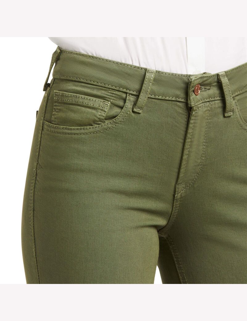 Jean Ariat Slim Trouser Ella Larges Leg Vert Femme | YCM-93861328