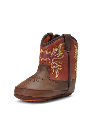 Bottes Western Ariat Stompers Workhog Marron Enfant | JUQ-34437270