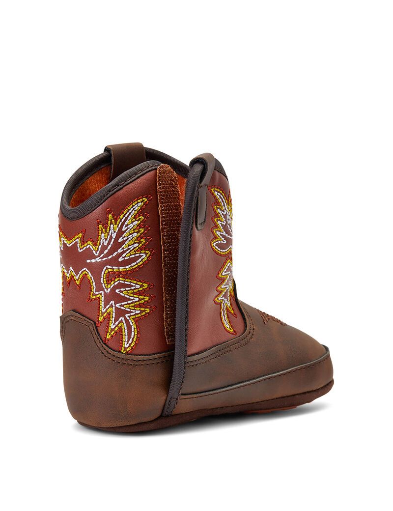 Bottes Western Ariat Stompers Workhog Marron Enfant | JUQ-34437270