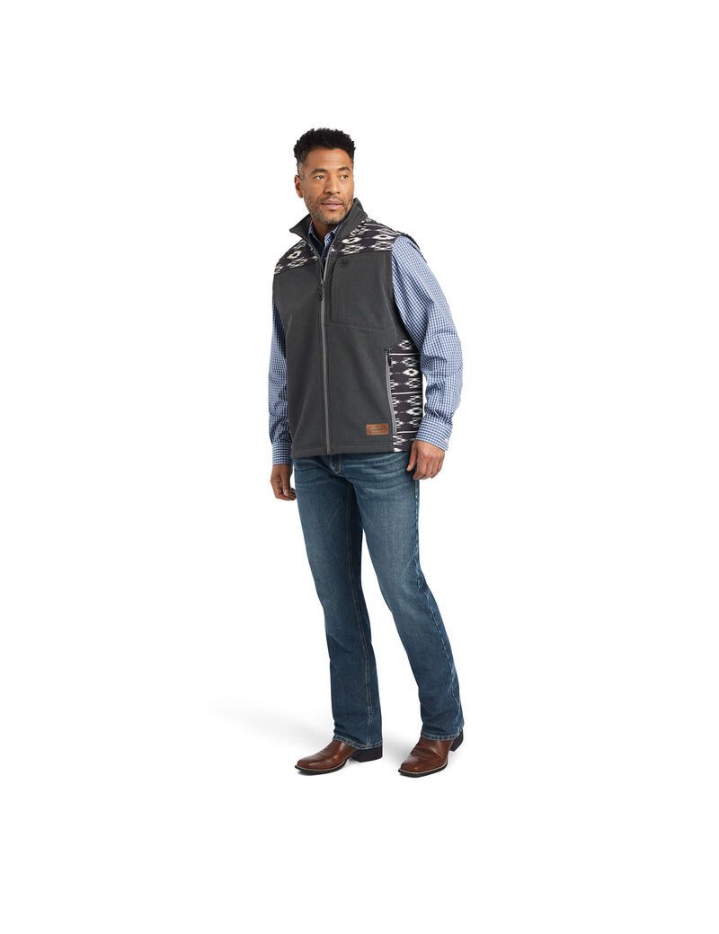 Gilet Ariat Vernon 2.0 Chimayo Softshell Grise Homme | HHF-38071421