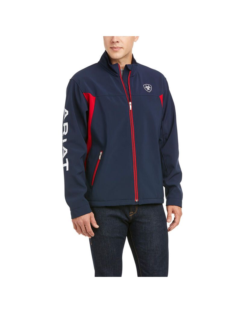 Vestes Ariat New Team Softshell Multicolore Homme | TCJ-64313290