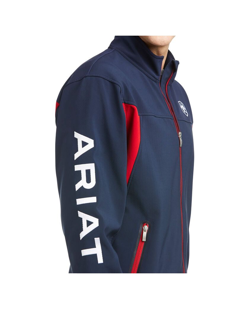 Vestes Ariat New Team Softshell Multicolore Homme | TCJ-64313290