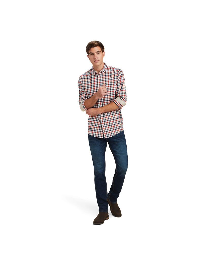 Chemises De Costume Ariat Clement Multicolore Homme | IHF-86824696