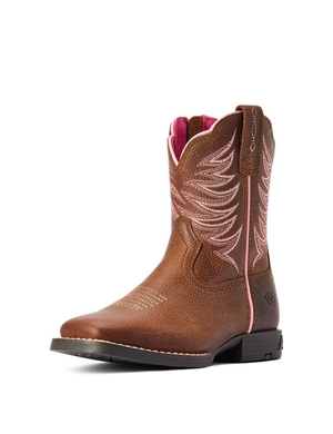 Bottes Western Ariat Firecatcher Marron Enfant | RTH-29623595