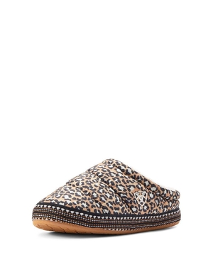 Chaussons Ariat Crius Clog Marron Leopard Femme | DQY-02912601