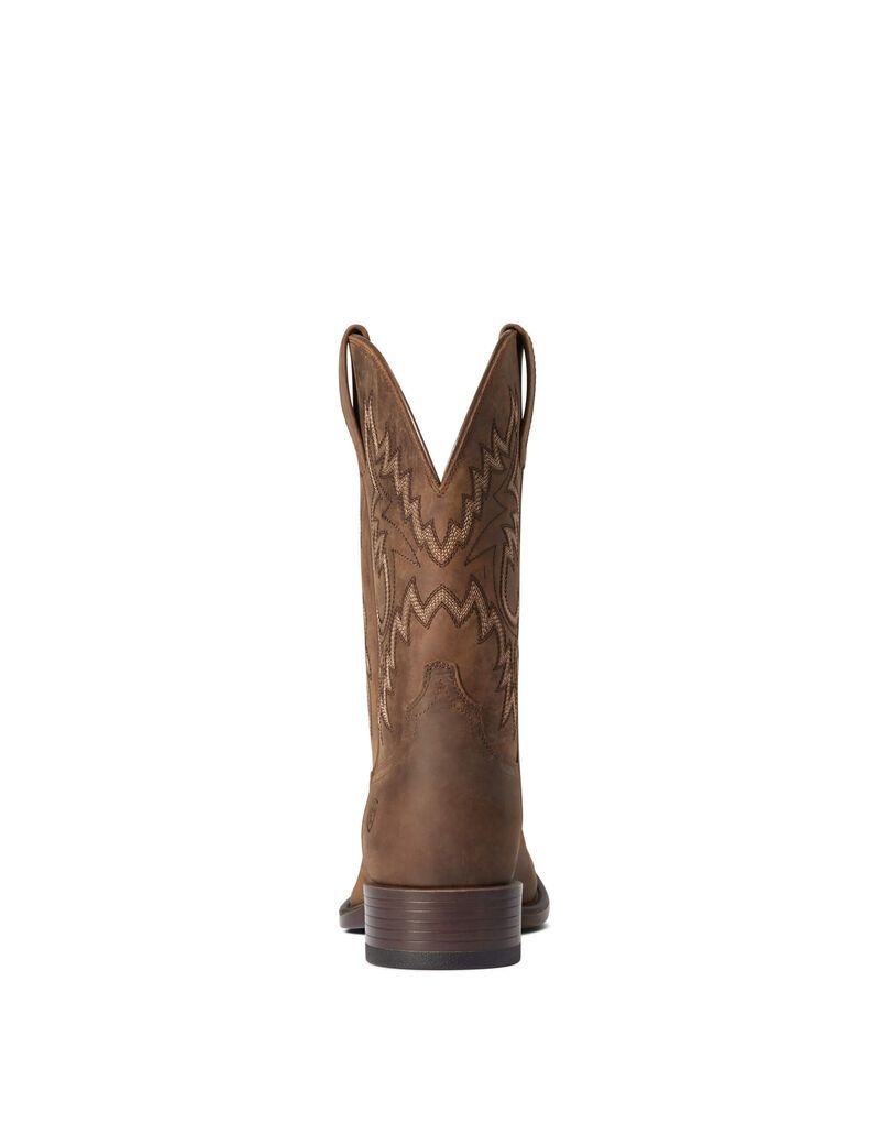 Bottes Western Ariat Stockman Ultra Marron Homme | YKY-04602407