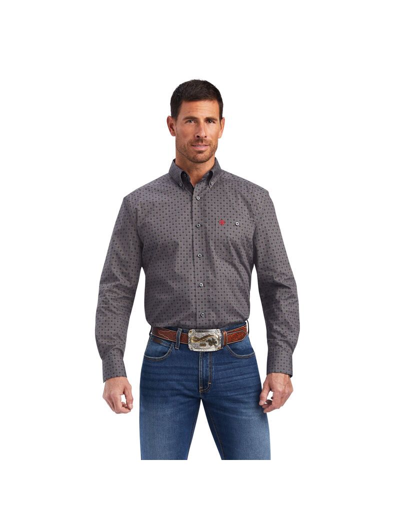 Chemises De Costume Ariat Relentless Steadfast Stretch Classiche Fit Multicolore Homme | NZG-34367662