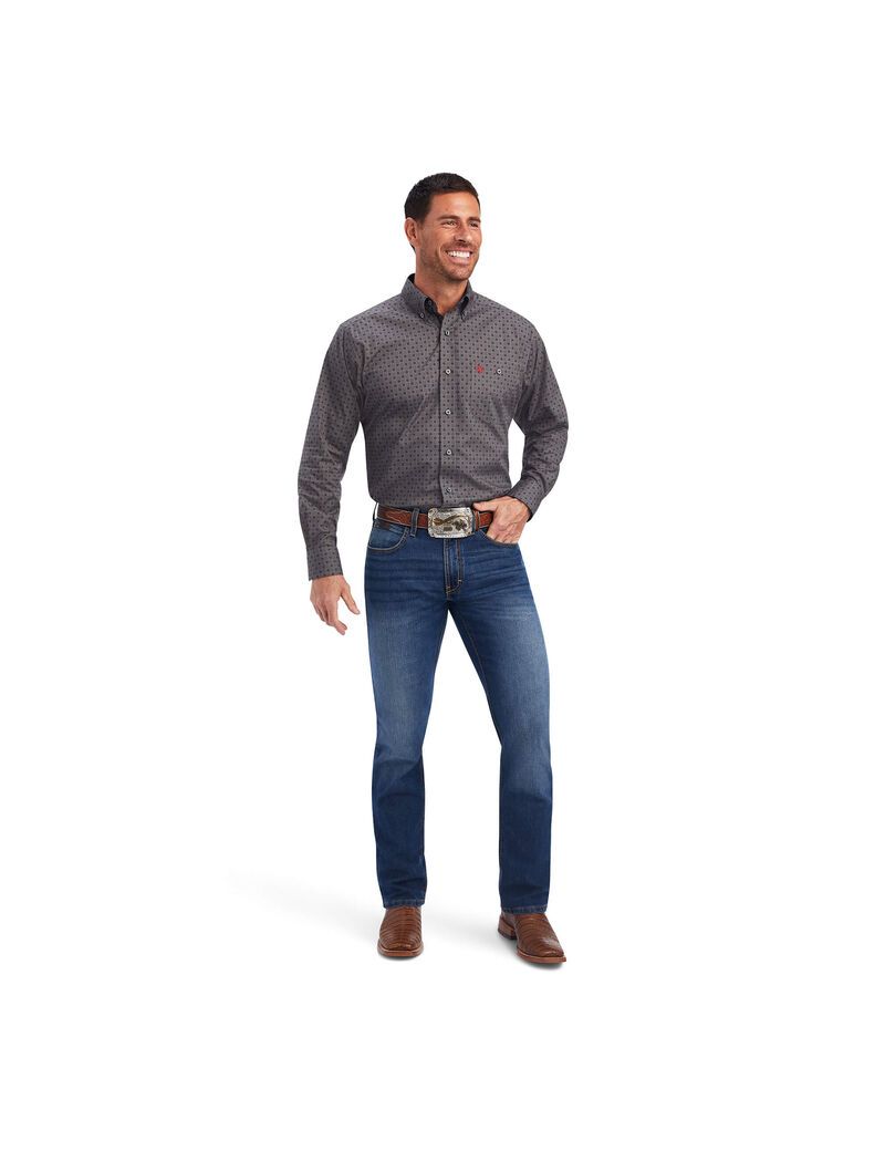 Chemises De Costume Ariat Relentless Steadfast Stretch Classiche Fit Multicolore Homme | NZG-34367662