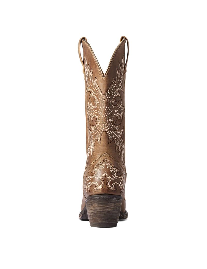 Bottes Western Ariat Circuit Rosewood Beige Marron Femme | IWO-33233378