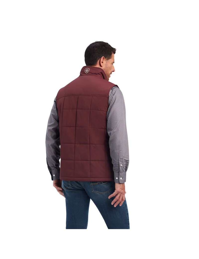 Gilet Ariat Crius Insulated Rouge Homme | KGB-40958938