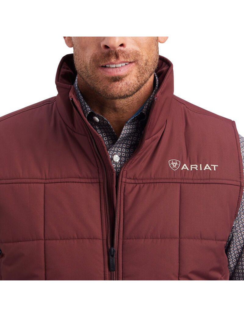 Gilet Ariat Crius Insulated Rouge Homme | KGB-40958938