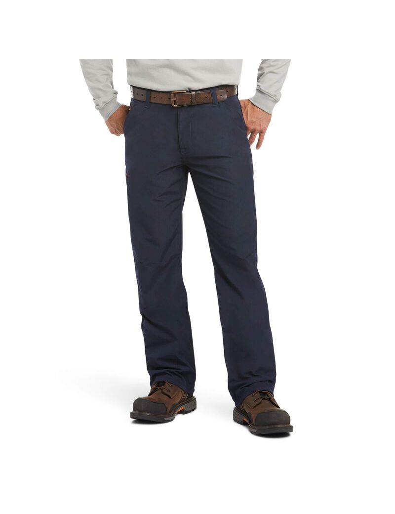 Pantalon Ariat FR M4 Relaxed DuraLight Ripstop Boot Cut Bleu Marine Homme | YQL-06309994