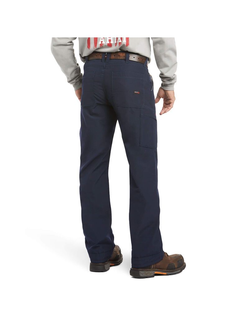 Pantalon Ariat FR M4 Relaxed DuraLight Ripstop Boot Cut Bleu Marine Homme | YQL-06309994