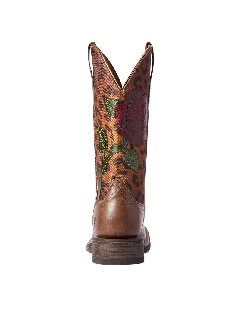 Bottes Western Ariat Circuit Rosa Multicolore Femme | WDW-96308789