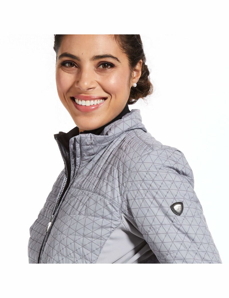 Vestes Ariat Volt 2.0 Reflective Argent Femme | SGK-38181538