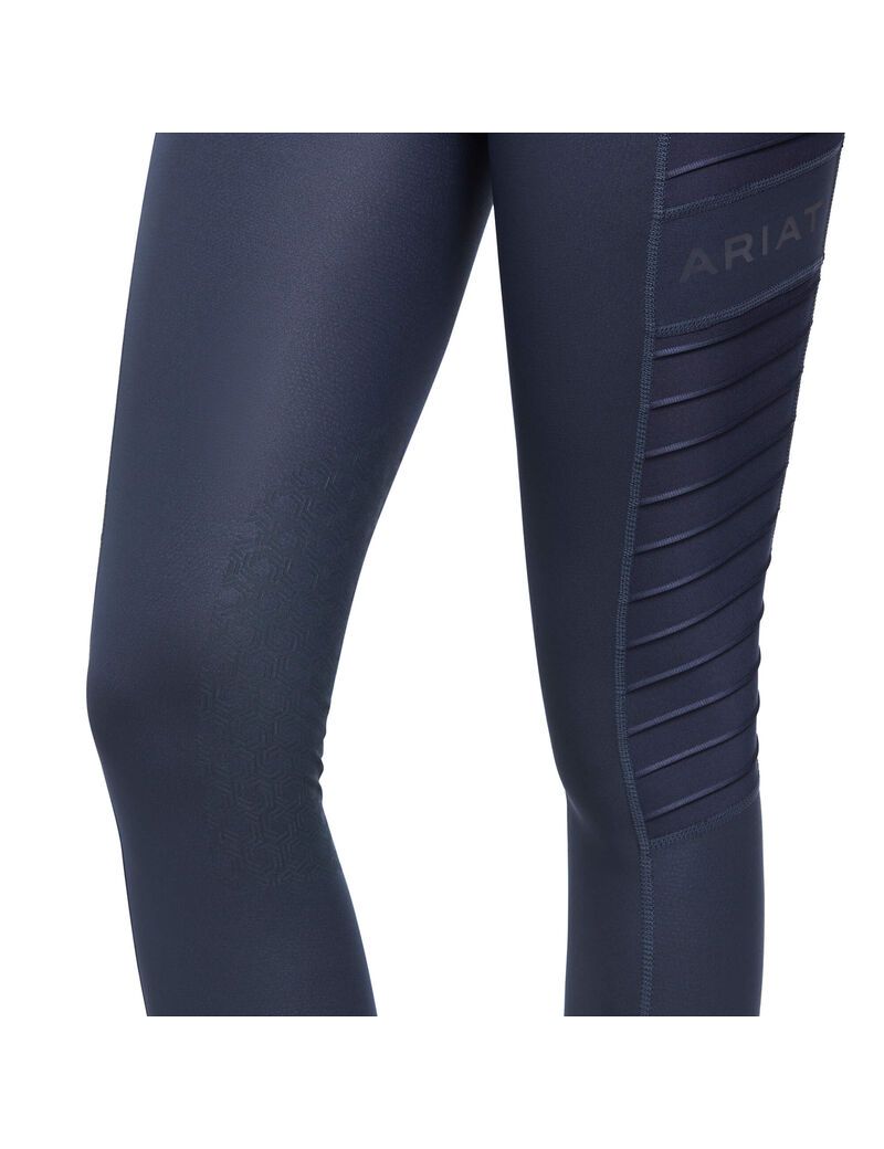 Collant Ariat Eos Moto Knee Patch Bleu Femme | EUU-49191276