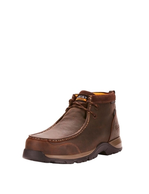 Bottes Imperméables Ariat Edge LTE Moc Composite Embout Travail Marron Foncé Homme | PGT-87155277