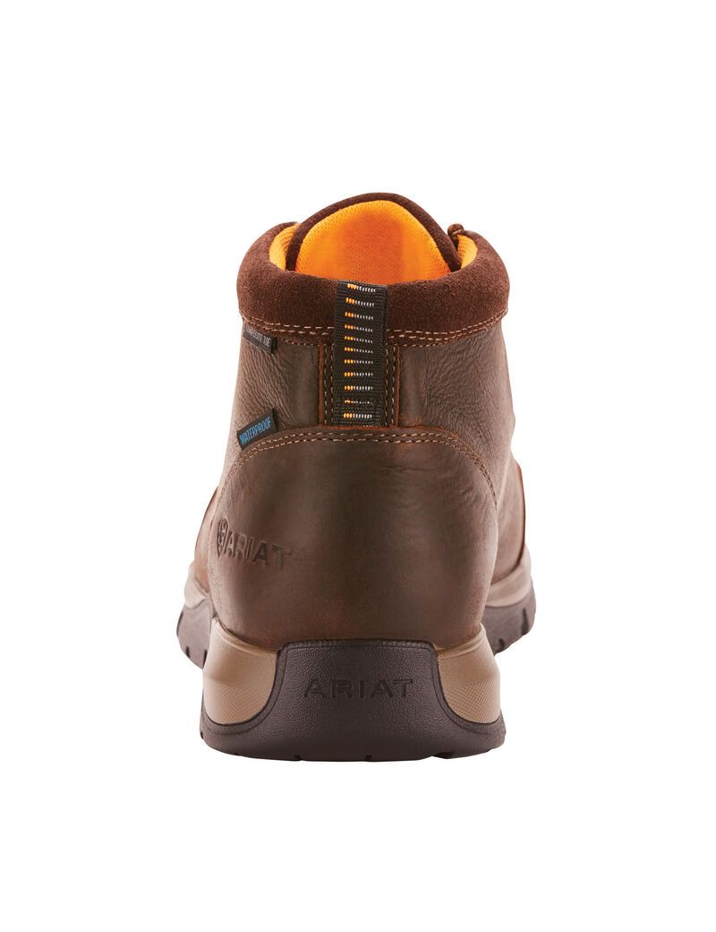 Bottes Imperméables Ariat Edge LTE Moc Composite Embout Travail Marron Foncé Homme | PGT-87155277