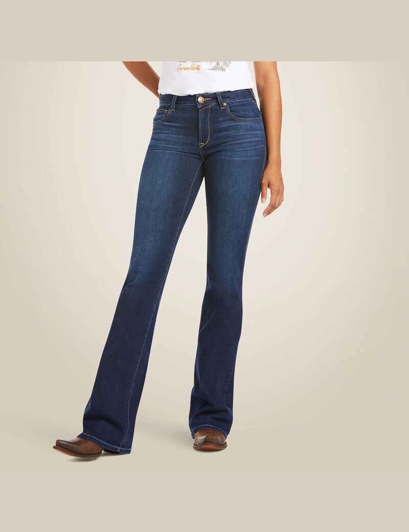 Jean Ariat Ultra Stretch Perfect Rise Katie Flare Multicolore Femme | DOP-25050429