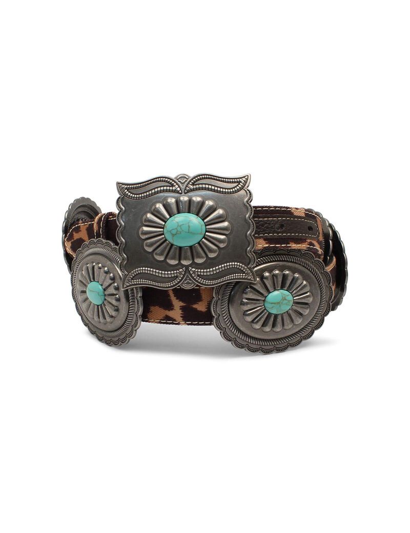 Ceintures Ariat Turquoise Oval Concho Multicolore Femme | NID-76254745