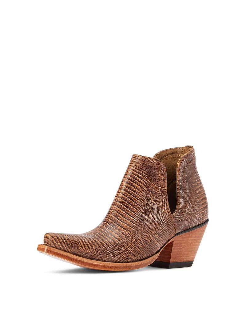 Bottines Ariat Dixon Western Marron Femme | LVZ-21578011