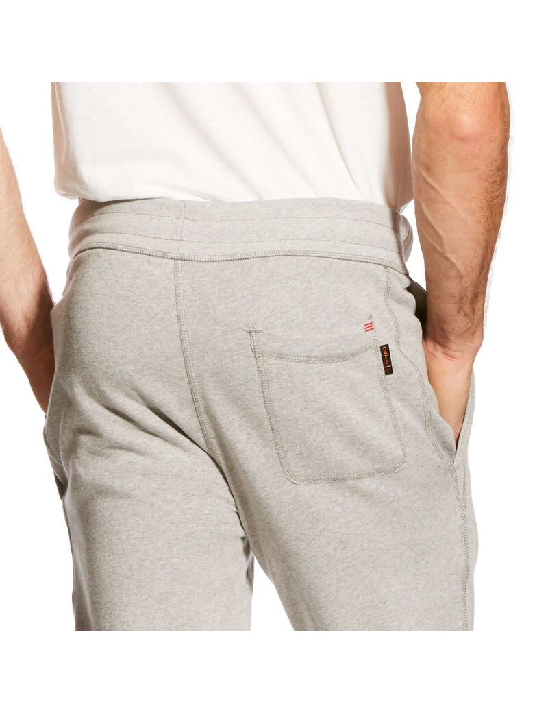 Pantalon Ariat FR Travail Sweatpants Grise Homme | DNF-98158888