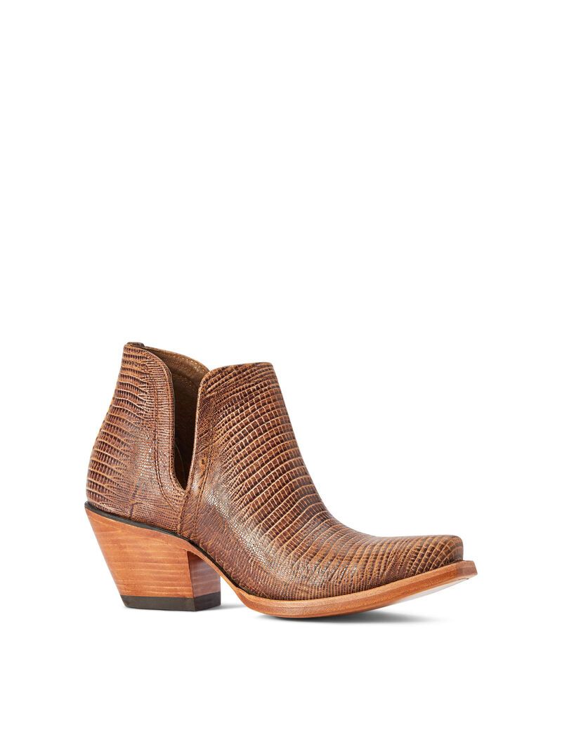 Bottines Ariat Dixon Western Marron Femme | LVZ-21578011